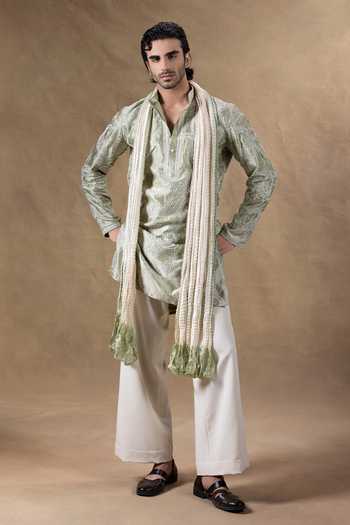 Jorah Men Paisley Embroidered Kurta Set 