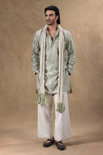 Jorah Men Paisley Embroidered Kurta Set 