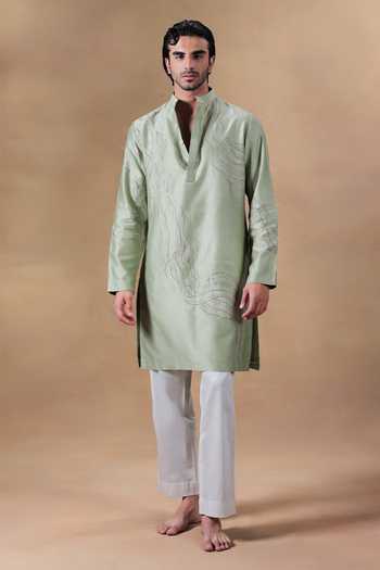 Jorah Men Hand Embroidered Kurta Set 