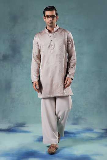 Jorah Men Plain Kurta & Pant Set 