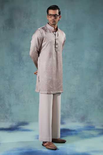 Jorah Men Plain Kurta & Pant Set 