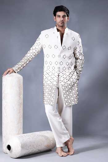 Jorah Men Hand Embroidered Jacket Set 