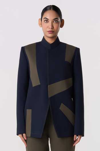 Line Out Line Cadet Panel Blazer 