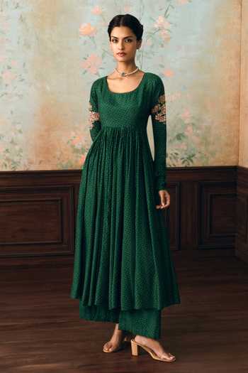Paulmi And Harsh Henna Anarkali & Pant Set 