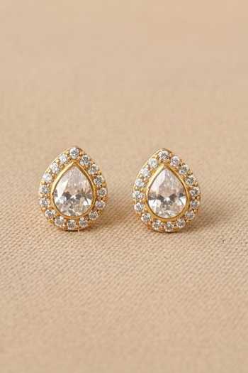 Sica Jewellery Moissanite Polki Sneh Earrings