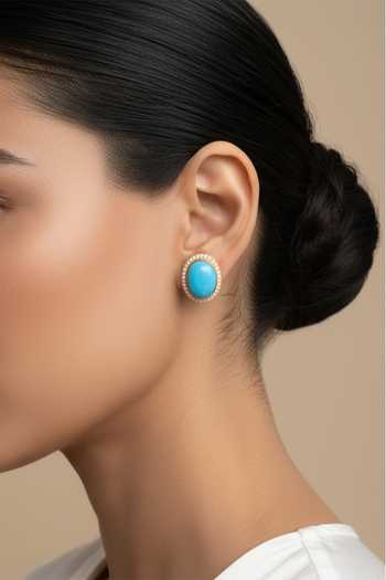 Sica Jewellery Crystal Embellished Stud Earrings 
