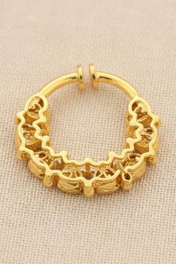 Sica Jewellery Moissanite Polki Naema Septum Nosering