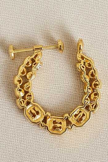 Sica Jewellery Moissanite Polki Dulhan Nosering