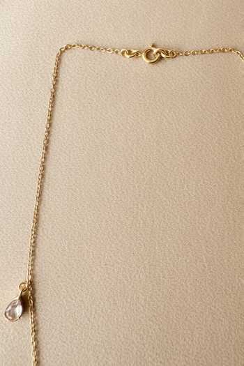 Buy Sica Jewellery Gold Plated Moissanite Polki Frost Necklace Online at Aza Fashions Buy_Sica Jewellery_Gold Plated Moissanite Polki Frost Necklace _Online_at_Aza_Fashions