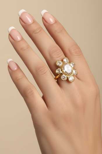 Sica Jewellery Moissanite Polki Lola Ring 