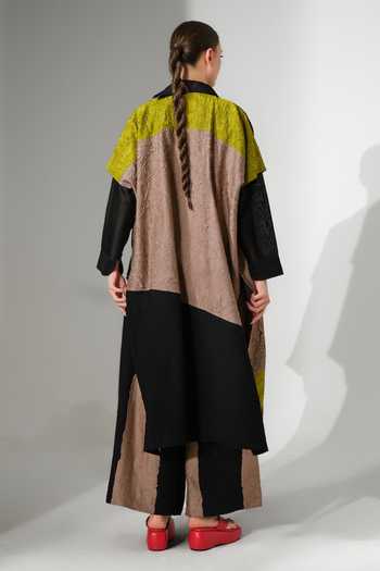 Stoique Awaken Color Block Tunic Jacket 