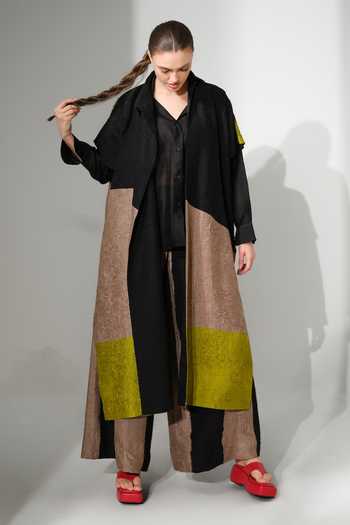 Stoique Awaken Color Block Tunic Jacket 