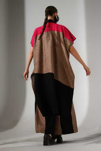 Stoique Awaken Crushed Silk Oversized Tunic 