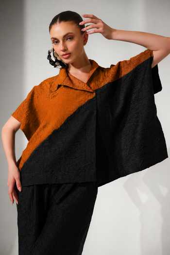 Stoique Emerge Crushed Oversized Shirt 