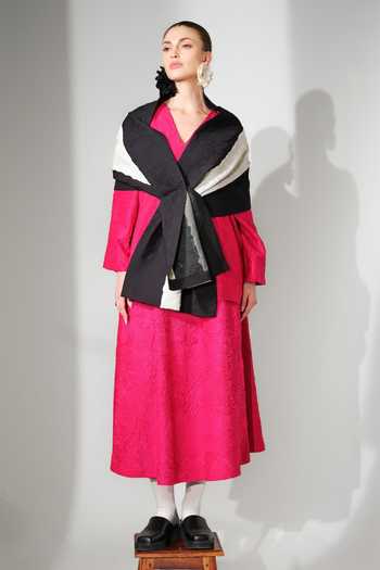Stoique Una Color Block Scarf 