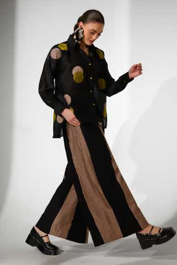Stoique Union Color Block Wide Leg Pant 