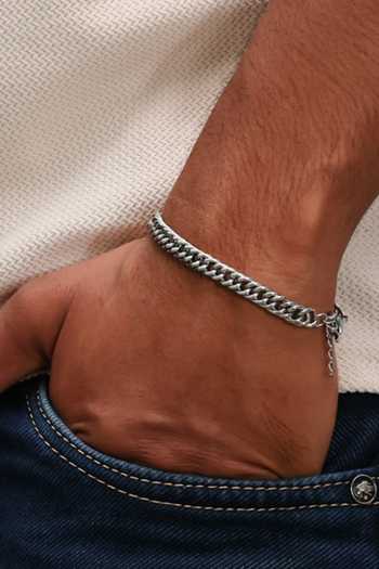 Arvino Raw Edge Chain Bracelet 