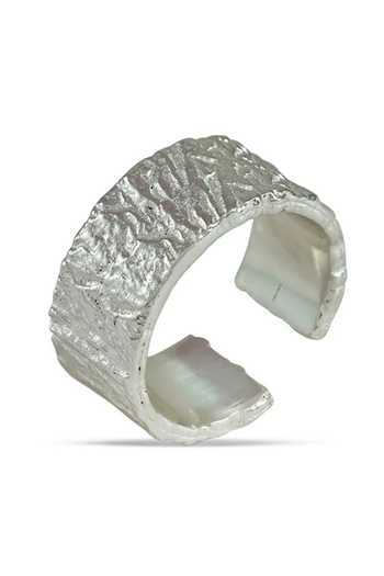 Arvino Rugged Textured Ring 