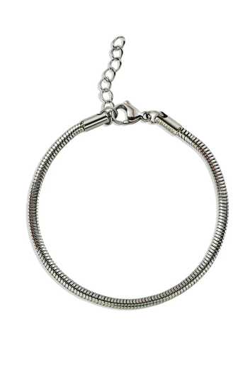 Arvino Silver Coil Bracelet 