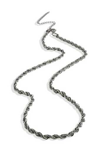 Arvino Forged Rope Necklace 