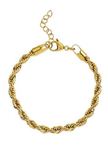 Arvino Forged Rope Chain Bracelet 
