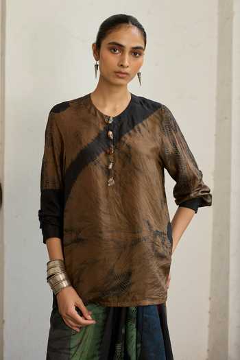 Medha Inkwood Tie Dye Pattern Shirt 