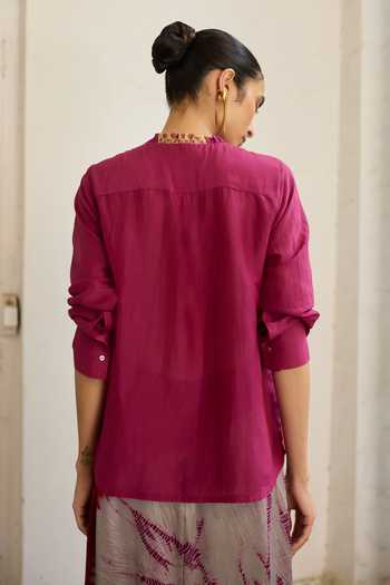 Medha Puzzle Silk Shirt 