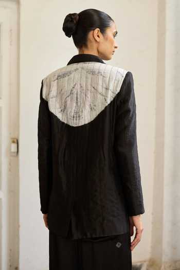Medha Dice Bandhani Tie Dye Motif Jacket 
