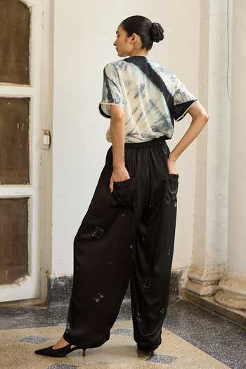 Medha Shadow Abstract Tie Dye Pant 