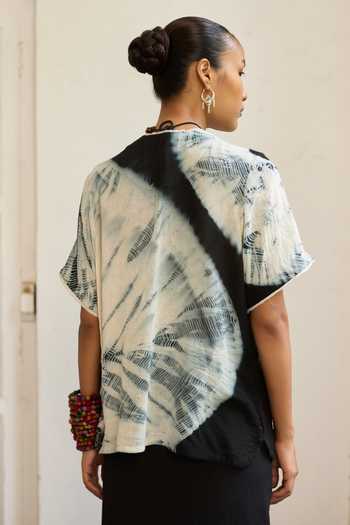 Medha Piano Tie Dye Pattern Shirt 
