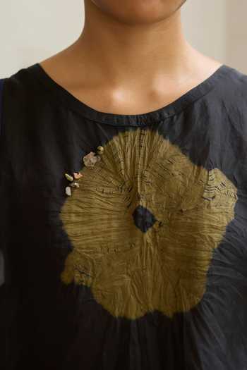 Medha Clay Bandhani Pattern Top 