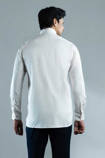 Varoin Marwah Shard Textured Pattern Shirt 