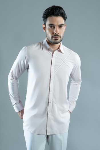 Varoin Marwah Cross Construct Shirt 