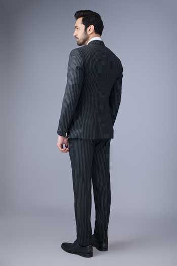 Varoin Marwah Pinstripe Vanguard Suit 