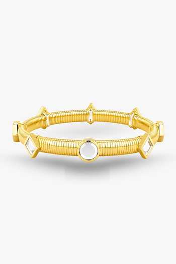 Isharya Frito Mirror Statement Bracelet