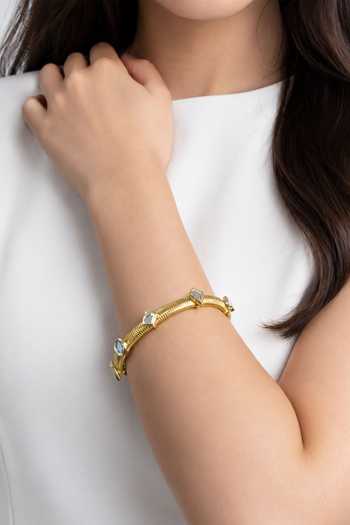 Isharya Frito Mirror Statement Bracelet