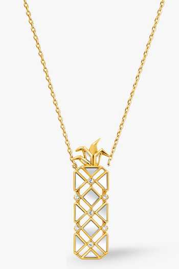 Isharya Pino Versatile Mirror Brooch Necklace 