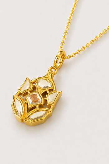Isharya White Pine Mirror Versatile Charm Online at Aza Fashions Isharya_White Pine Mirror Versatile Charm _Online_at_Aza_Fashions