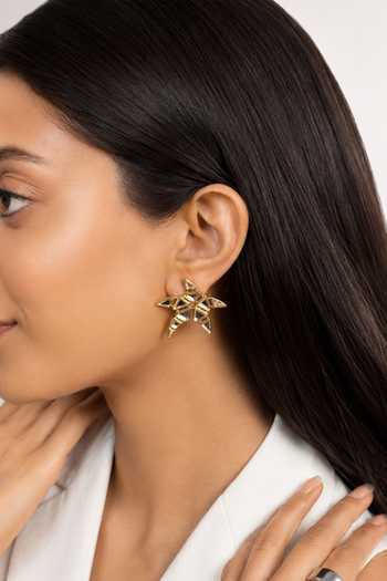 Isharya Stari Mirror Statement Studs