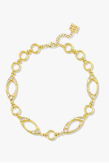 Isharya Nova Mirror Choker Necklace 