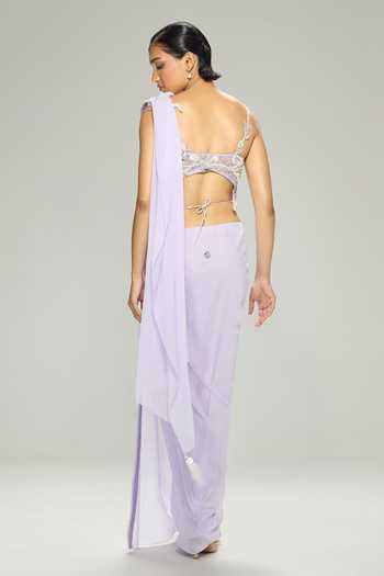 Dilnaz Iris Pre-Draped Saree 