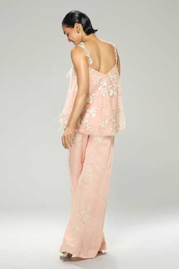 Dilnaz Embroidered Flared Pant 