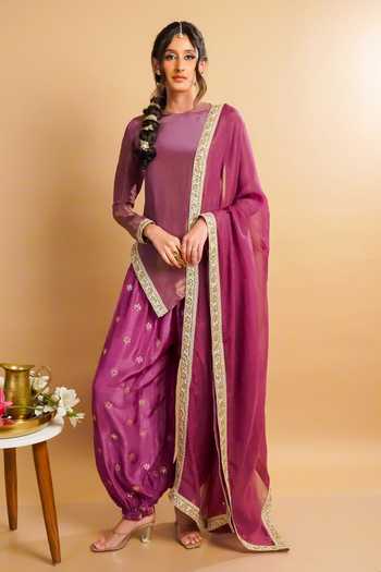 RAYASHA KHAN Evara Asymmetric Short Kurta Set 