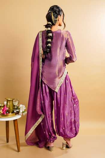 RAYASHA KHAN Evara Asymmetric Short Kurta Set 
