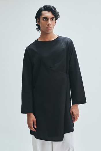 Saphed Kohl Angrakha Kurta