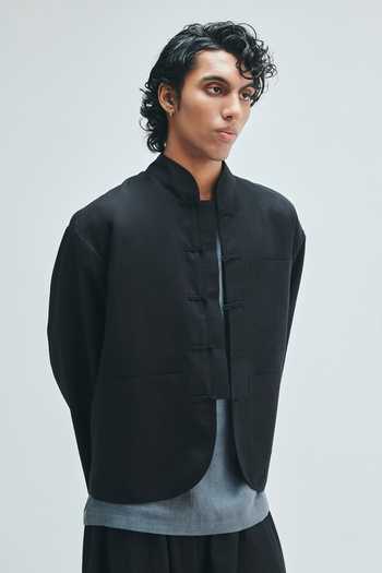 Saphed Kohl Mandarin Collar Jacket 