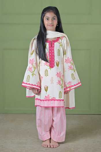 The Plum Bum Lily Kurta Farshi Salwar Set 
