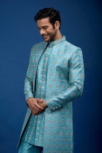 Arihant Rai Sinha Embroidered Sherwani Set 