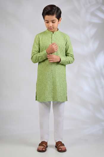 SPRING BREAK Embroidered Kurta Set 