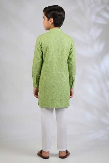 SPRING BREAK Embroidered Kurta Set 